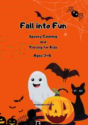 fall into fun - spooky coloring and tracing book for kids , eternalsoulwriter.com