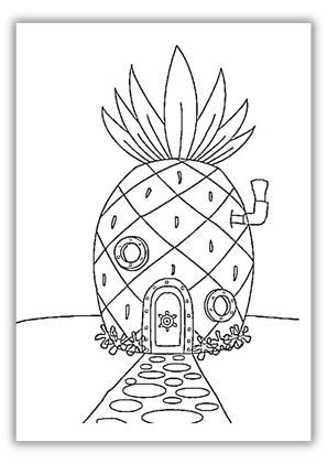 spongebob the pineapple house