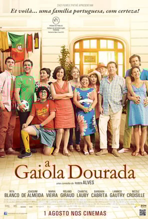 Poster for Ruben Alves's 'A Gaiola Dourada' screening hosted by Auckland International Film Club