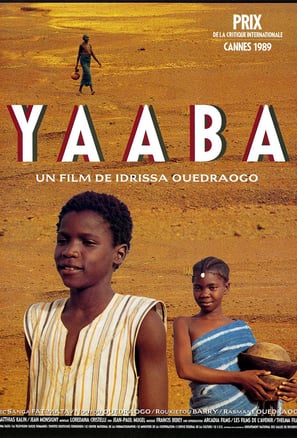 Poster for Idrissa Ouedraogo's 'Yaaba' screening hosted by Auckland International Film Club