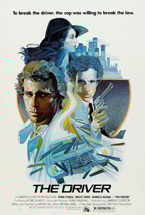 Poster for 'The Driver' screening hosted by Auckland International Film Club.