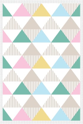 Triangle Blanket (sketch) - Patons (ACS)