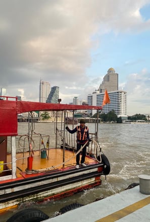Bangkok Hop off Bootslinie