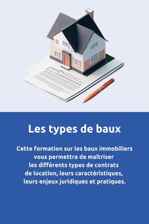 Formation type de baux immobilier