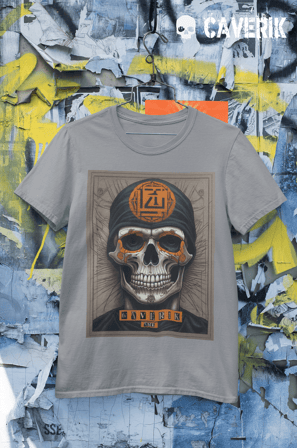 Camiseta Caveira: Expressão Única da Moda Streetwear pela Cavérik