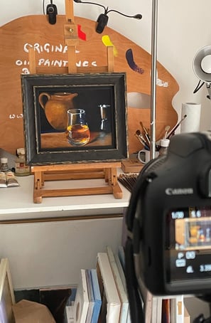 dark frame for a wee dram