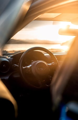 Subaru steering wheel