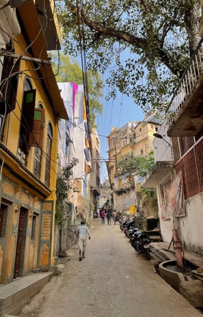 Streets of Nathdwara Rajasthan