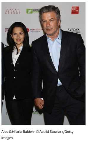 Alec & Hilaria Baldwin © Astrid Stawiarz