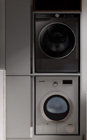 Dedicated smart appliances for washing & Drying with app notifications