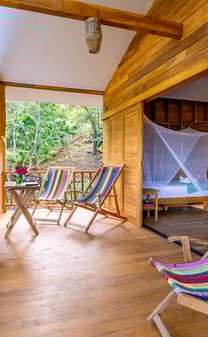 terrace bungalow for 3 persons