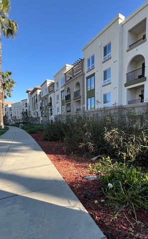 luxury apartment mulch