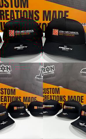 Gorras bordadas en Salt Lake, West Valley, cachuchas bordadas con tu logo
