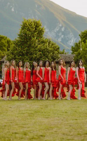 group of women at event cigar event, senoritas holiday curated by Francesco Luxury Travels Villas  