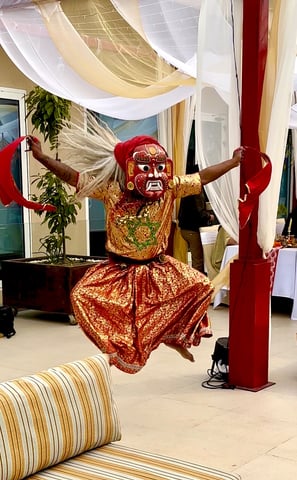 Lahkye Dance arrangement in a wedding by Kathmandu Wedding