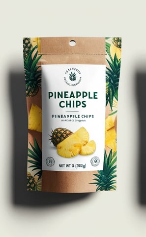 Chips d'ananas bio par NIMBA AGRO BUSINESS.