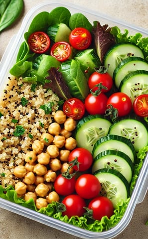 Shrimp & Whole Wheat Pasta Meal Prep; #FitFood #MealPrepGoals