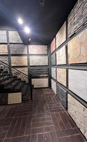 Natural stone display at gold stone granites sector 82 mohali