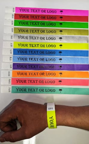 Paper Wristbands 