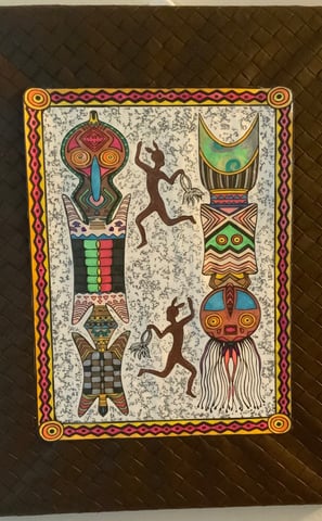 Afrocentric Canvas Wall Art