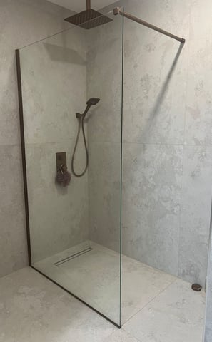 Création d'une douche à l'italienne