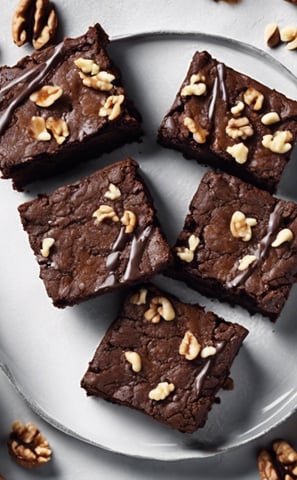 brown cookies on white surface