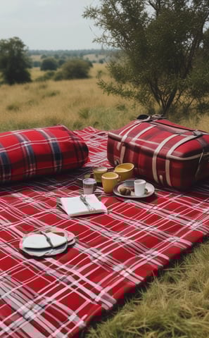 check red picnic blanket 