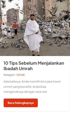 Berangkat Umroh dulu, bayarnya saat tiba di Jakarta