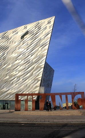 The Titanic Centre, Belfast, a world-leading visitor attraction