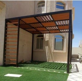 برجولات خشب في جدة
