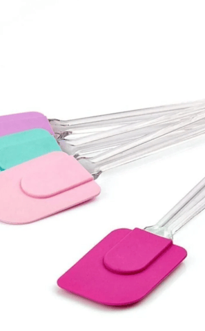 Şeffaf Uçlu Silikon Spatula
