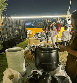 Outdoor Catering Celebration Basil The OtherSide