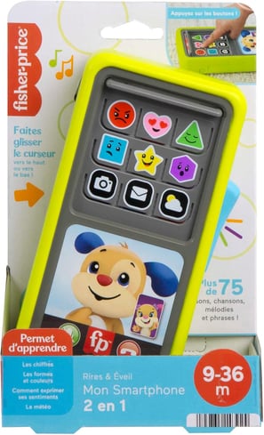 Fisher-Price Mon Smartphone 2 en 1