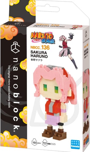 nanoblock Bandai Naruto Shippuden - Figurine Sakura Haruno