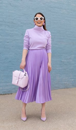 Outfit lavanda