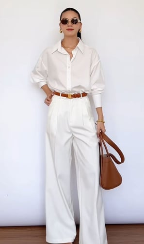 Outfit en blanco