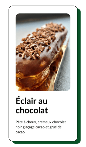 éclair au chocolat