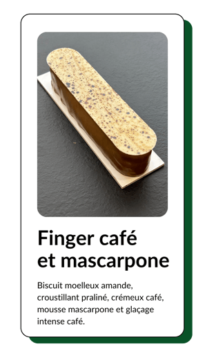 finger café et mascarpone