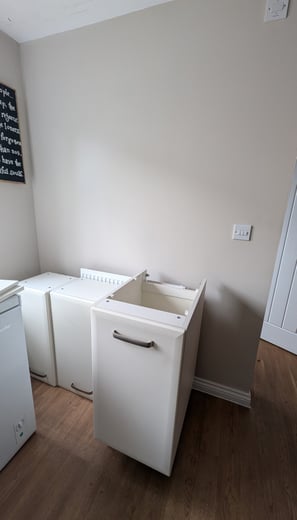 Wall Cupboards Before