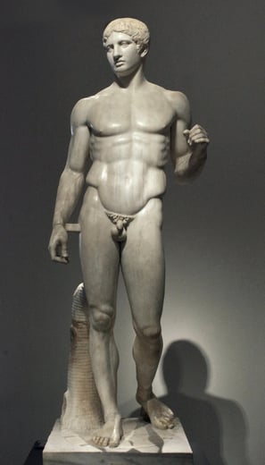 Polykleitos, Doryphoros (Spear Bearer), c. 440 BCE