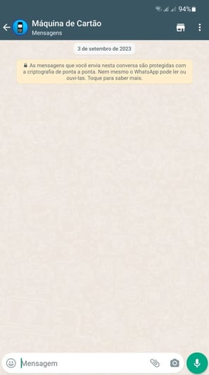 Como Cancelar a Maquina Vero pelo WhatsApp