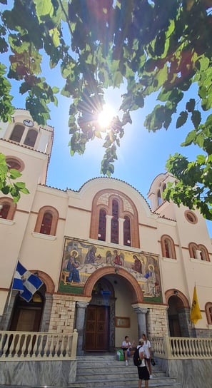 Kreta Agios Nikolaos Kirche Berg