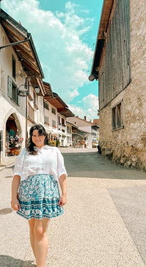 lindsay emerson in gruyeres switzerland