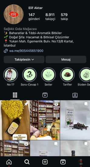 Elif Aktar Sosyal Medya Yönetimi