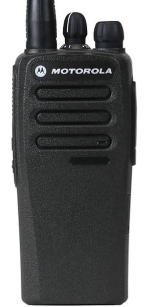 Motorola CP200 for use on television and film set