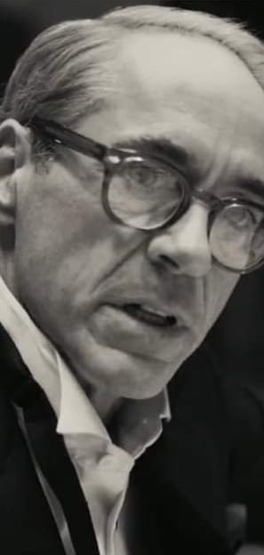 Robert Downey Jr dans le rôle de Lewis Strauss dans le film Oppenheimer