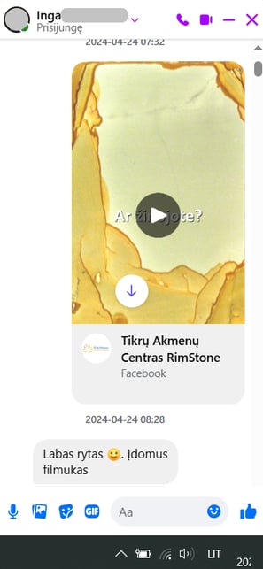 Atsiliepimas apie filmuką