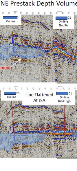 seismic example carbonates