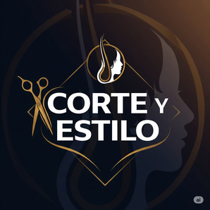 Corte y estilo logo