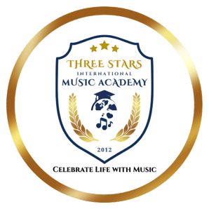 Three Stars International Music Academy logo